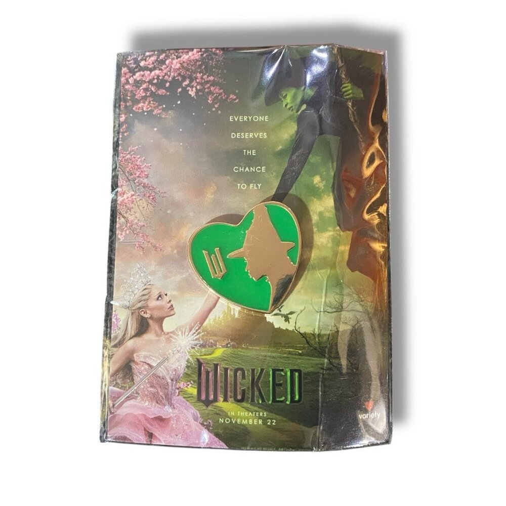 WICKED Movie Limited Edition Elphaba Promotional Pin - Sealed New AMC Theater